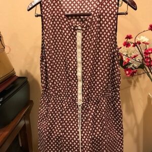 Romper Lightweight with Decorative Lace